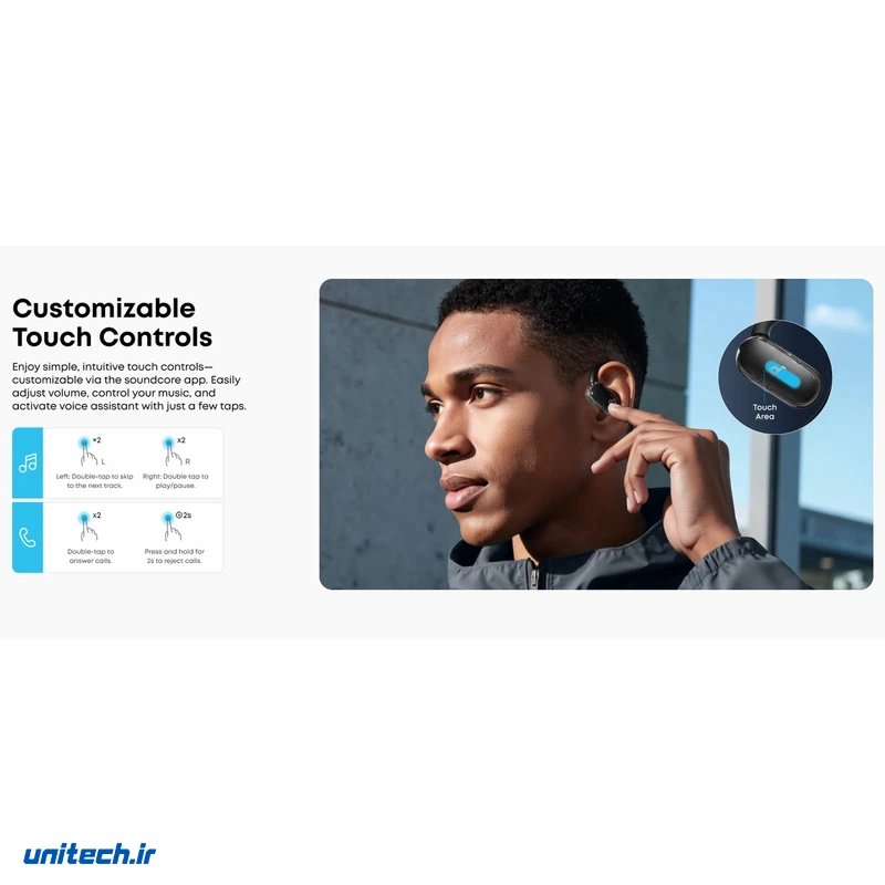 هدفون بلوتوثی انکر مدل SoundCore V40i7